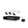 2025 Tuya smart home PoE NVR camera system with HD IP cameras and 4-channel setup