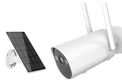 3MP bullet security camera with solar power, 4G GSM support, and WiFi for remote outdoor surveillance