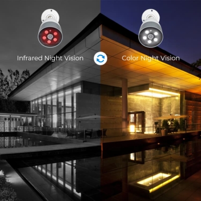 Memory recorder with PoE NVR for secure video storage.