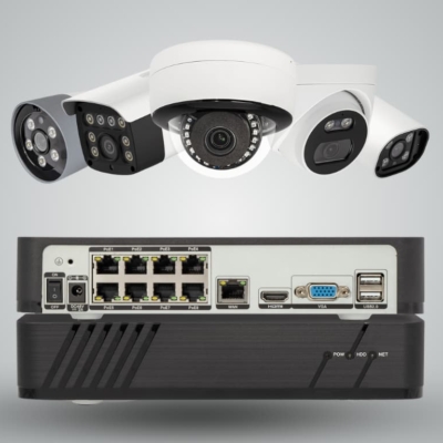 Hardwired NVR systems providing smart security solutions with reliable performance for businesses.