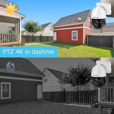 4K camera system for home with NVR system compatibility, POE supported