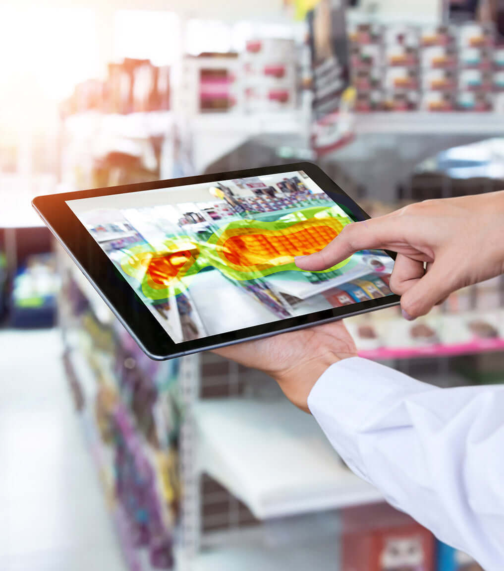 People counting, customer heat maps, and store flow insights.